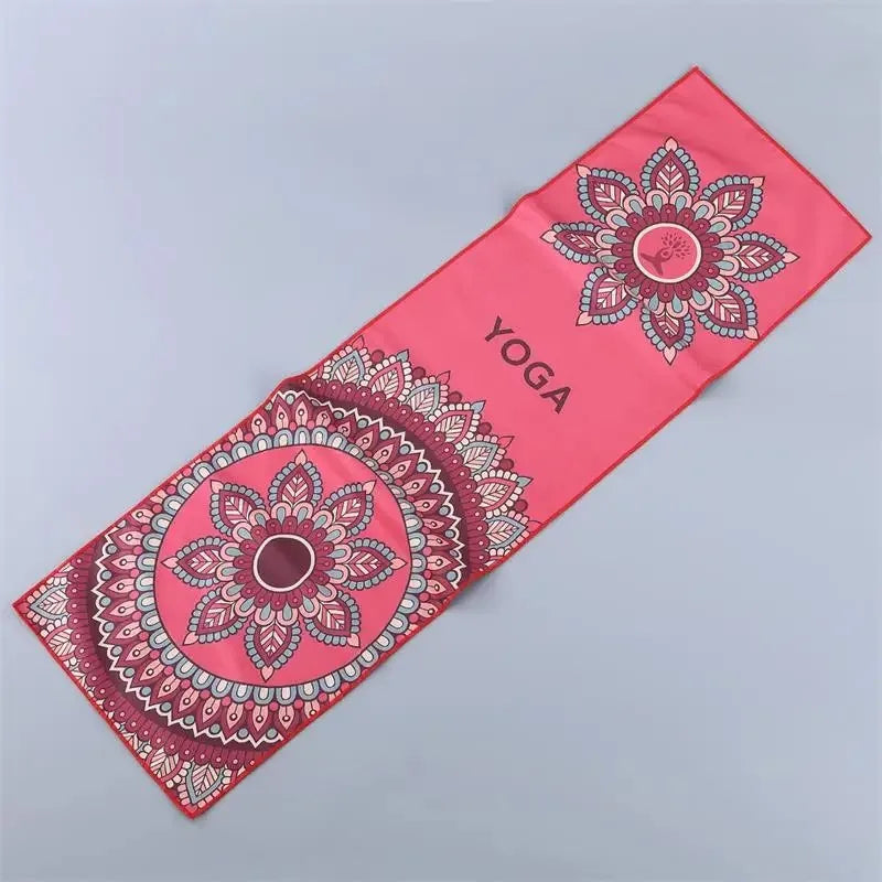Yoga Cooling Sports Towel – 30x100cm Microfiber, Quick-Drying & Non-Slip Mat Cover for Gym, Fitness, Pilates & Travel – The Perfect Gift
