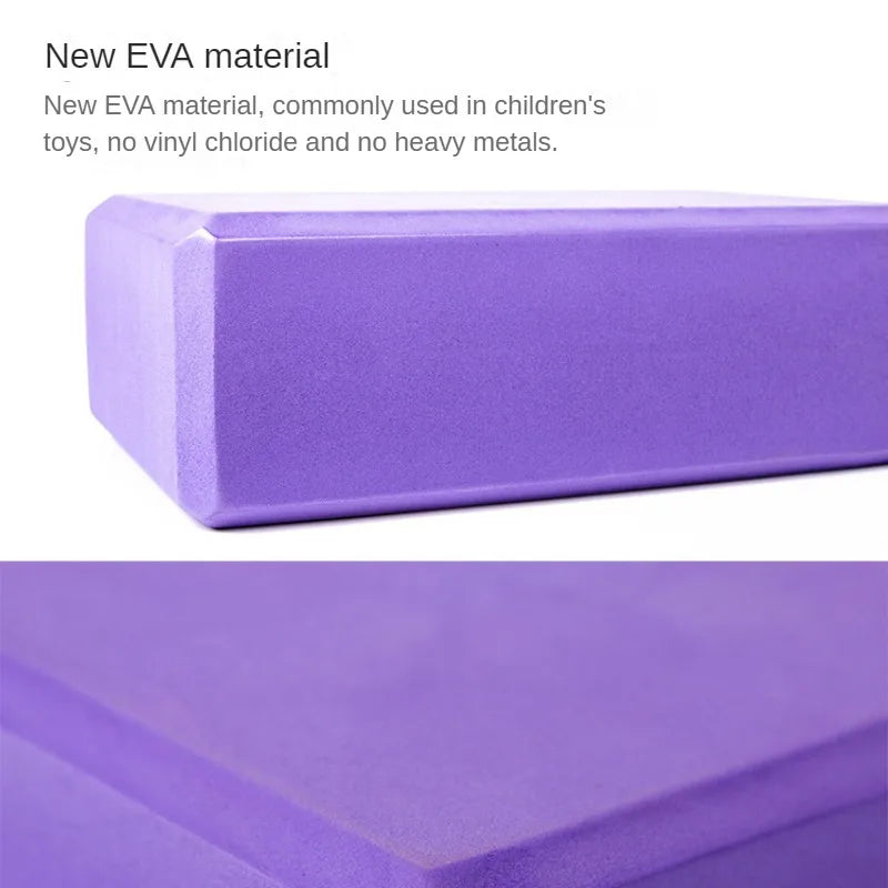Gym Blocks Foam Brick Training Exercise Fitness Set Tool Yoga Bolster Pillow Cushion Stretching Body Shaping Yoga Blocks