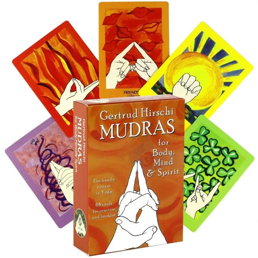Gurtrud Hirschi Mudras for Heart, Mind, and Body – Deck of Mudra Indicator Cards for Healing and Personal Growth