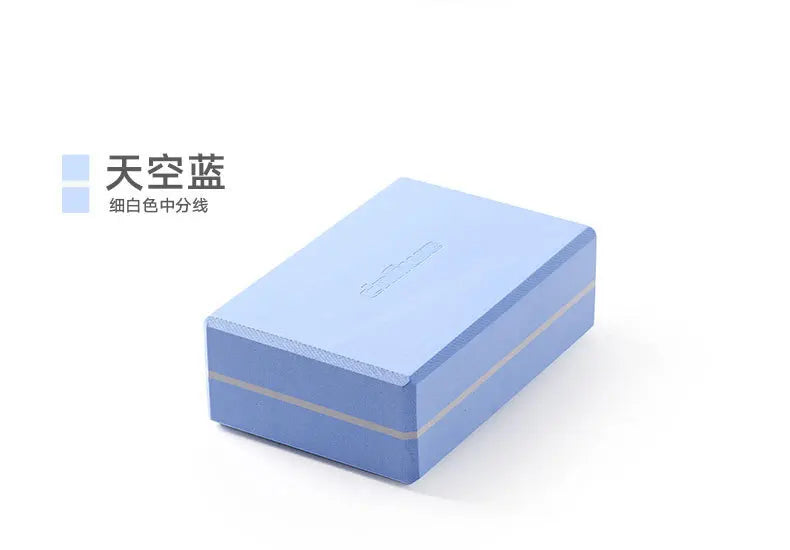 Gym Blocks Foam Brick Training Exercise Fitness Set Tool Yoga Bolster Pillow Cushion Stretching Body Shaping Yoga Blocks