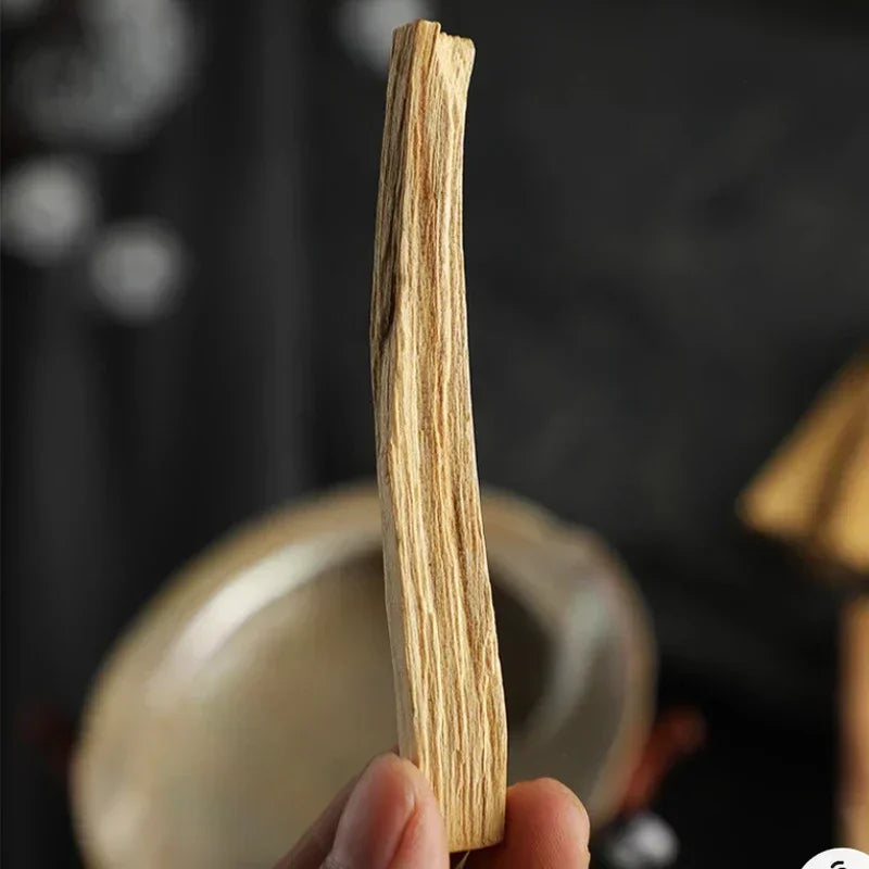 Natural Palo Santo Incense Sticks High-Oil Content for Aromatherapy Yoga Budda Household Purify Air Mind Healing Old Growth Wood