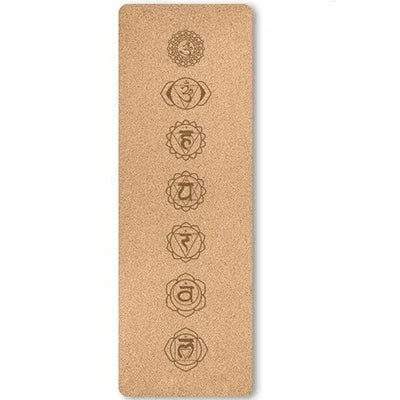6mm Thickness Eco Friendly Cork Yoga Mat for Beginner Gym Cushion Fitness Rugs Customized