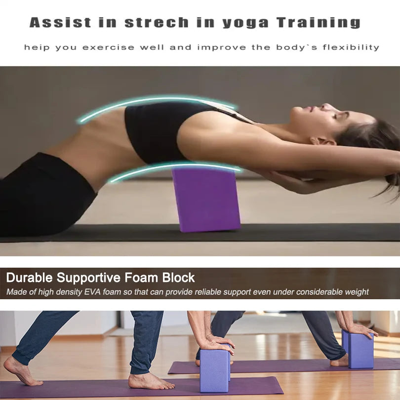 Premium Yoga Block – Enhance Your Practice with Stability and Support