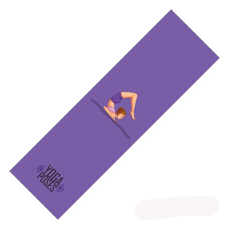 Yoga Cooling Sports Towel – 30x100cm Microfiber, Quick-Drying &amp; Non-Slip Mat Cover for Gym, Fitness, Pilates &amp; Travel – The Perfect Gift