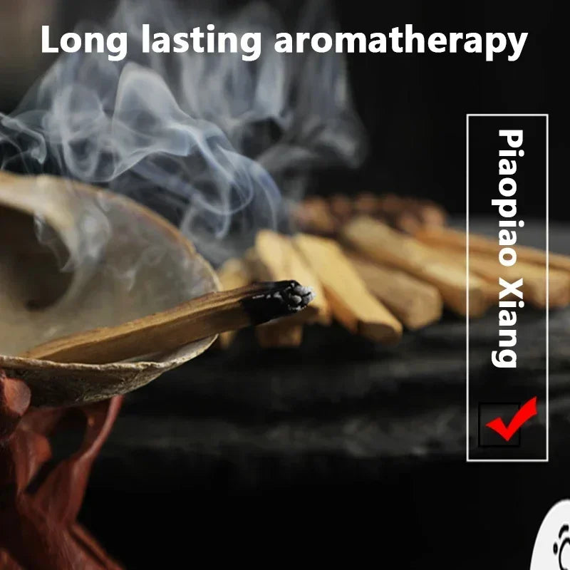 Natural Palo Santo Incense Sticks High-Oil Content for Aromatherapy Yoga Budda Household Purify Air Mind Healing Old Growth Wood