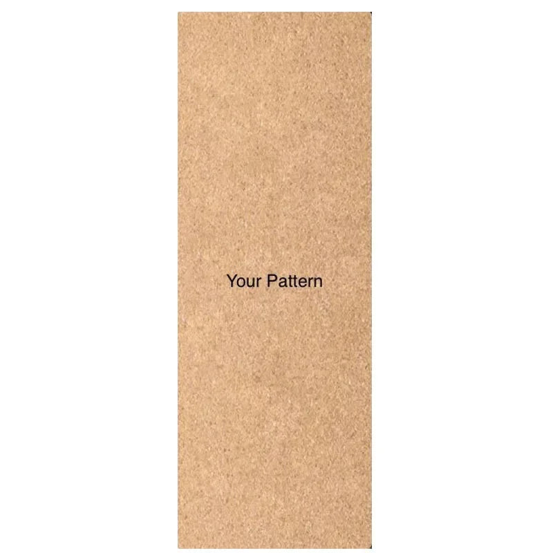 6mm Thickness Eco Friendly Cork Yoga Mat for Beginner Gym Cushion Fitness Rugs Customized