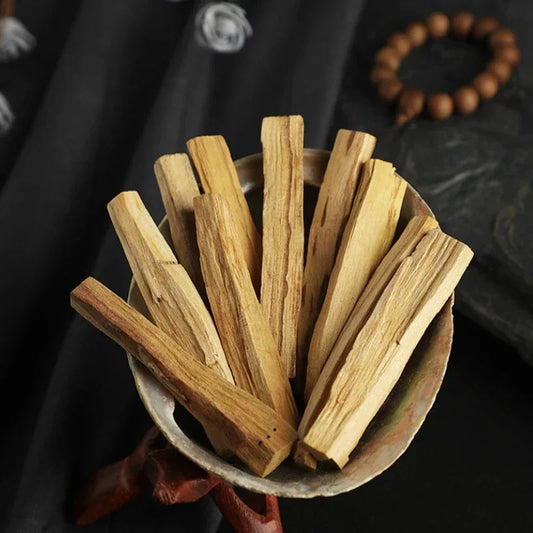 Natural Palo Santo Incense Sticks High-Oil Content for Aromatherapy Yoga Budda Household Purify Air Mind Healing Old Growth Wood