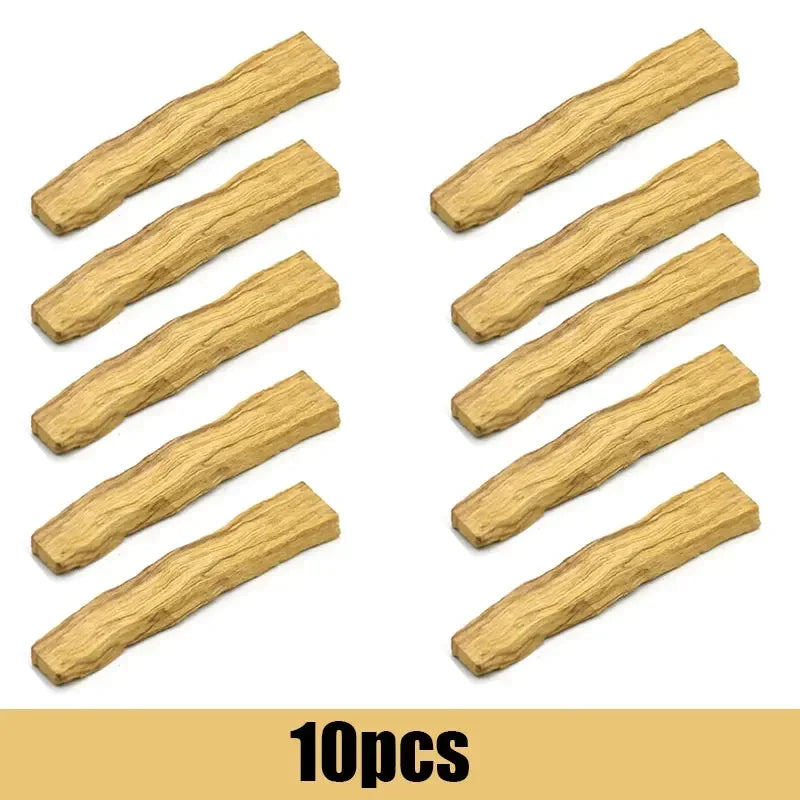 Natural Palo Santo Incense Sticks High-Oil Content for Aromatherapy Yoga Budda Household Purify Air Mind Healing Old Growth Wood