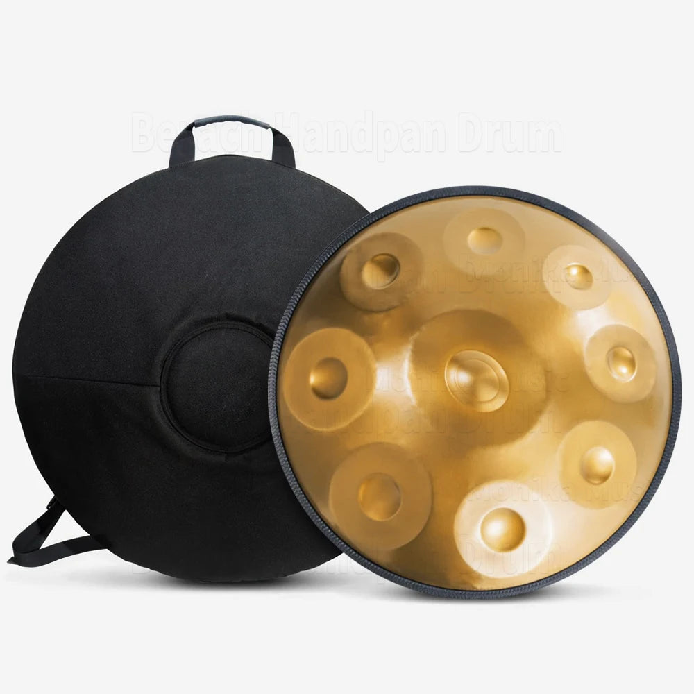 Handpan Drum D minor 22 inch tambor meditation instrument yoga music drum beginner steel tongue drum 440Hz 9/10/12 notes